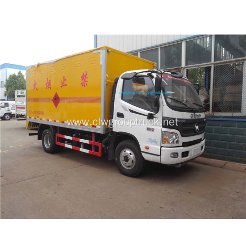 Foton flammable liquid dangerous goods transport truck